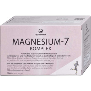 GESUNDFORM Magnesium-7 Komplex Kapseln